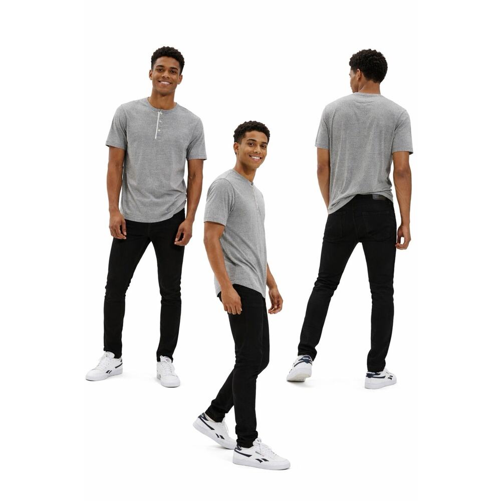 American Eagle AirFlex+ Skinny Jean Men’s Size 36X30 Comfort Black Stretch